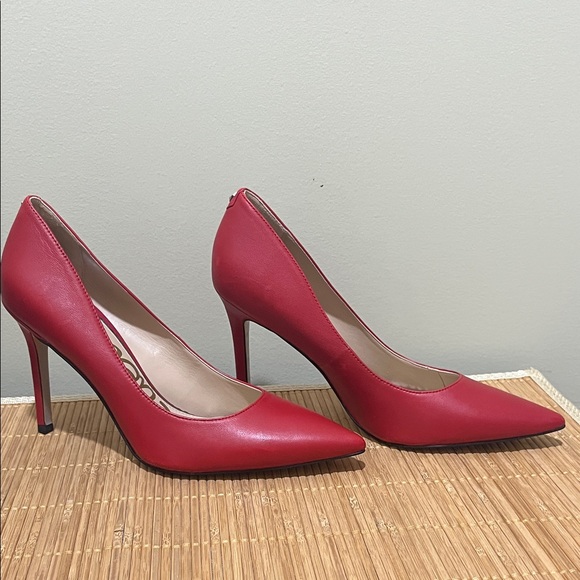 Sam Edelman Bold Red Heels size 6.5 - Picture 5 of 15